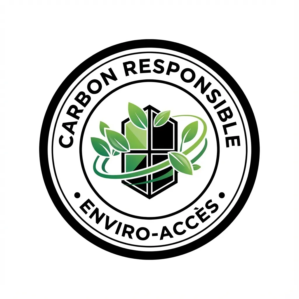 Carbon Responsible Enviro-Accès logo design by GrowLocal Labs